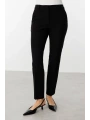 Ekol Kadın Klasik Kesim Siyah Pantolon 04008