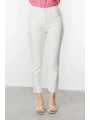 Ekol Kadın Likralı Ekru Pantolon 02046