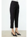 Ekol Kadın Siyah Kumaş Pantolon 04132
