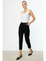 Ekol Kadın Siyah Kumaş Pantolon 04132