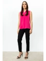 Ekol Kadın V Yaka Pembe Bluz 03062