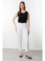 Ekol Kadın Klasik Kesim Ekru Pantolon 02028