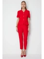 Ekol V Yaka Kısa Kollu Ceket 01128