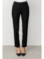 Ekol Yan Cepli Dar Paça Siyah Kadın Pantolon 04024
