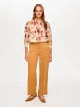 Faik Sönmez Arka Beli Lastikli Wide Leg Fit Tenselli Pantolon US26PNT028