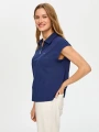 Faik Sönmez Polo Yaka Metal Aksesuar Detaylı T-Shirt US26TSH089