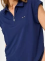 Faik Sönmez Polo Yaka Metal Aksesuar Detaylı T-Shirt US26TSH089