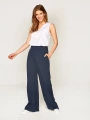 Faik Sönmez Wide Leg Viskon Pantolon B00067
