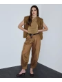 İpekyol Düğme Aksesuarlı Balon Fit Pantolon IS1260003213