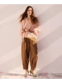 İpekyol Düğme Aksesuarlı Balon Fit Pantolon IS1260003213