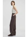 İpekyol Elastik Bel Keten Pantolon IS1250003242