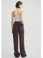 İpekyol Elastik Bel Keten Pantolon IS1250003242