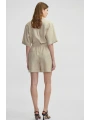 İpekyol Elastik Bel Keten Şort IS1250013048