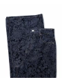 İpekyol Flok Baskılı Denim Görünümlü Pantolon IW6260003155