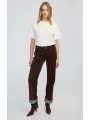 İpekyol Flok Baskılı Wide Leg Fit Jean IW6250018034