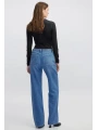 İpekyol Hotfix Baskılı Wide Leg Fit Jean Pantolon IW6250018013