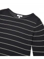 İpekyol Kadın Çizgili Siyah Triko IS1250050080