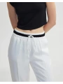 İpekyol Kontrast Bel Pantolon IS1250003252