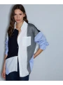 İpekyol Kumaş Mix Oversize Gömlek IW6260025140