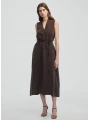 İpekyol Kuşaklı Cupro Elbise IS1250002455