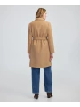 İpekyol Kuşaklı Kadın Kamel Kaşe Kaban IW6250008035