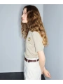 İpekyol Metal Monogram Aksesuarlı T-Shirt IS1260070244