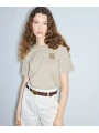 İpekyol Metal Monogram Aksesuarlı T-Shirt IS1260070244