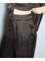İpekyol Parlak Dokulu Wide Leg Pantolon IS1260003245