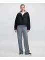 İpekyol Triko Mix Elastik Bel Kadın Siyah Mont IW6250012192