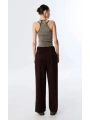 İpekyol Trok Ve Strass Taş Baskılı Pantolon TS1250003229