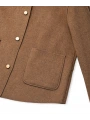 İpekyol Yün İçerikli Kadın Kamel Gömlek Ceket IW6250005105