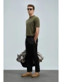 Lufian Albert Smart Chino Erkek Siyah Pantolon 111190345
