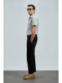 Lufian Albert Smart Chino Erkek Siyah Pantolon 111190345