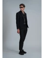 Lufian Alex Erkek Siyah Pantolon 111190348