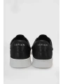 Lufian Anton Erkek Deri Siyah Sneaker 112230224