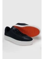 Lufian Anton Erkek Lacivert Deri Sneaker 112230224