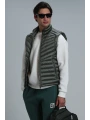 Lufian Axel Kaz Tüyü Erkek Yeşil Yelek 112130019