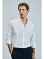 Lufian Erkek Ellery Basic Regular Beyaz Gömlek 111010637