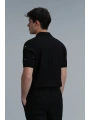 Lufian Erkek Pascal Polo Yaka Siyah T-Shirt 111040170
