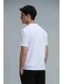 Lufian Erkek Exotic Modern Grafk Beyaz T-Shirt 11102020