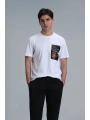 Lufian Erkek Exotic Modern Grafk Beyaz T-Shirt 11102020
