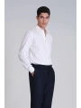 Lufian Ferla Erkek Beyaz Gömlek 112010652