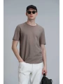 Lufian Erkek Junya Basic Camel T-Shirt 111020203
