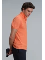 Lufian Erkek Laon Polo Yaka Koyu Turuncu T-Shirt 111040164