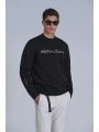 Lufian Loved Erkek Siyah Sweatshirt 112030137