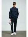 Lufian Luther Erkek Lacivert Sweatshirt 112030171