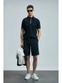 Lufian Luus Erkek Siyah Spor Şort 111210080