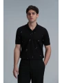 Lufian Erkek Pascal Polo Yaka Siyah T-Shirt 111040170