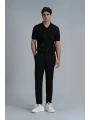Lufian Erkek Pascal Polo Yaka Siyah T-Shirt 111040170