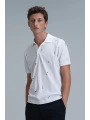 Lufian Erkek Pascal Polo Yaka Beyaz T-Shirt 111040170
